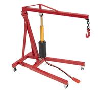 MXRGUMVI Support de grue moteur RC échelle 1/10 pour crics de grue TRX4 Décorations Accessoire rouge