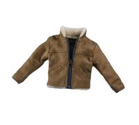 MXRGUMVI Veste de soldat miniature 1:12 pour figurine de 15,2 cm, modèle de poupée café, 5,6 cm