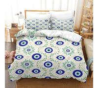 MXRMXR Singe Mignon-Illustration d'animal en Dessin Animé Sets De Housse De Couette 3D 2 Pièces Parure De Lit Microfibre avec Fermeture Éclair Et Taies Simple（135x200cm）