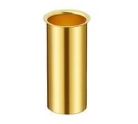 MXSAG Tube de vidange en laiton résistant à la corrosion pour bateaux - Design élégant, dimensions 3 x 1,5 pouces, parfait pour tableau arrière, moteur puits, Live Well et Baitwell (1 pièce)