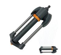 Mxshc Arroseurs de Jardin | Pulvérisateur Oscillant Grande Portée | Arroseurs Réglables à Large Portée pour Pelouse Serre Potager Patio Piscine et Espaces Verts