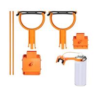 Mxshc Brosse de chaîne de moto - Nettoyeur de chaîne de vélo - Kit d'outils de lubrification pour les excursions post-trajet longue distance - Entretien hivernal - Ateliers de réparation quotidiens