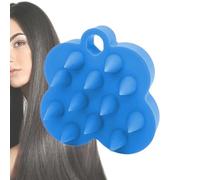 Mxshc Brosse De Massage Pour Cheveux - Peigne Massant en Silicone - Brosse À Cheveux Pour La Douche,pour les Femmes pendant le Shampooing, la Douche, le Lavage, pour la Détente et les au Salon ou à la
