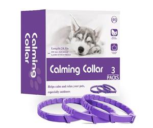 Mxshc Collier Apaisant,Accessoire pour Animaux De Compagnie Au Confort Naturel Et | Outil Apaisant Chat | pour Maison Déménagement Extérieur Voyage Visite Vétérinaire Pension Bruits Forts Étrangers