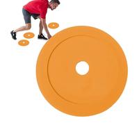 Mxshc Cônes plats de football | Équipement de football rond de 15 cm - Petit équipement d'entraînement de football souple - Pour l'école, la pratique quotidienne, l'entraînement d'équipe, le coaching