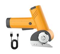 Mxshc Cutter de Carton - 2000mAh Cisaille Rechargeable avec Éclairage LED | 4V Cutter Électrique pour la Découpe du Carton,Pour Papier Tissu Artisanat Tapis Garage Travail de Bureau et Construction