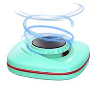 Mxshc Désodorisant D'Air De Voiture Solaire Rotatif,Accessoires Auto Solaires Naturels Silencieux - Assainisseur D'Air Automobile,Pour Chambre Salon Spa Yoga Méditation Hôtel Clinique Restaurant