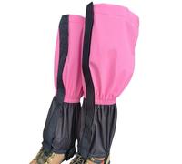 Mxshc Guêtres imperméables | Guêtres légères pour hommes et femmes, bottes de randonnée résistantes aux serpents, bottes imperméables pour la marche, la chasse, le ski, rose, B
