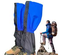 Mxshc Guêtres imperméables | Guêtres légères pour hommes et femmes, bottes de randonnée résistantes aux serpents, bottes imperméables pour la marche, la chasse, le ski, bleu, A