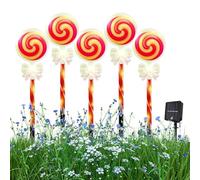 Mxshc Guirlandes Lumineuses Solaires en Forme De Canne De Noël pour Extérieur, Lanterne Solaire Festive, Décorations de Noël pour l'Extérieur, pour Allée Terrasse Cour Pelouse Jardin Chemin Fêtes