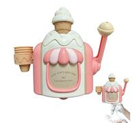 Mxshc Jouet De Bain Crème Glacée À Bulles | Jouet de Douche pour Jeu Symbolique | Machine à Bulles de,pour Filles Garçons 4 Ans et Plus Piscine Maison Salle de Bain Jeu