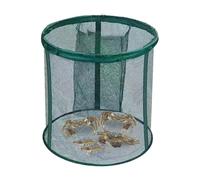Mxshc Panier À Poisson Pliable - Piège de Stockage Pliable pour Poissons Vivants | Cage de Stockage Portable pour Appâts et Filet de Pêche | pour Bar Truite Poisson-Chat Eau Salée Eau Douce Pont