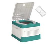 Mxshc Pot portable pour tout-petits - Toilettes de camping pliantes | Pot d'apprentissage de la propreté léger et compact pour les tout-petits
