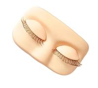 Mxshc Tête De Mannequin Pour Cils,Modèle En Silicone Réutilisable Et Doux - Tête De Mannequin Pour Extensions De Cils | Destiné Aux Filles Aux Débutants Professionnels À La Formation Au Salon De