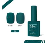Mxsi 15ml Gel Vernis À Ongles Néon Marron Bleu Royal Rouge Vert Pastal Nu Nail Art Vernis Gel Laque Couche De Finition Uv Gel Ongles Non Ensemble.Mxsi 36.