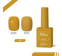 Mxsi 15ml Gel Vernis À Ongles Néon Marron Bleu Royal Rouge Vert Pastal Nu Nail Art Vernis Gel Laque Couche De Finition Uv Gel Ongles Non Ensemble.Mxsi 44.