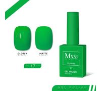 Mxsi 15ml Gel Vernis À Ongles Néon Marron Bleu Royal Rouge Vert Pastal Nu Nail Art Vernis Gel Laque Couche De Finition Uv Gel Ongles Non Ensemble.Mxsi 17.