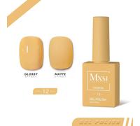 Mxsi 15ml Gel Vernis À Ongles Néon Marron Bleu Royal Rouge Vert Pastal Nu Nail Art Vernis Gel Laque Couche De Finition Uv Gel Ongles Non Ensemble.Mxsi 12.