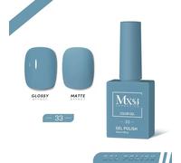 Mxsi 15ml Gel Vernis À Ongles Néon Marron Bleu Royal Rouge Vert Pastal Nu Nail Art Vernis Gel Laque Couche De Finition Uv Gel Ongles Non Ensemble.Mxsi 33.