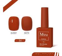 Mxsi 15ml Gel Vernis À Ongles Néon Marron Bleu Royal Rouge Vert Pastal Nu Nail Art Vernis Gel Laque Couche De Finition Uv Gel Ongles Non Ensemble.Mxsi 54.