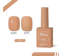 Mxsi 15ml Gel Vernis À Ongles Néon Marron Bleu Royal Rouge Vert Pastal Nu Nail Art Vernis Gel Laque Couche De Finition Uv Gel Ongles Non Ensemble.Mxsi 5.