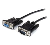[MXT1001MBK] STARTECH.COM Câble série DB9 RS232 noir en liaison directe 1 m M/F