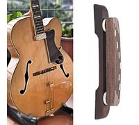Mxtech Chevalet de Cordes de Mandoline en Palissandre Durable et élégant, Pont de Base, léger pour Remplacement de Guitare Jazz Guitare Jazz 6 Cordes
