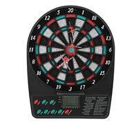 Mxtech Jeu de fléchettes électronique, Jeu de fléchettes à Score Automatique, écran de Notation LCD alimenté par Batterie pour boîte de Nuit de Bar extérieur à la Maison((Electronic Target))