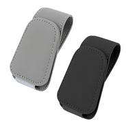 MXTIMWAN 2 Pièces Porte-Lunettes de Voiture Magnétique, Support Lunettes pour Voiture, Universel, Clip de Support de Lunettes de Soleil pour Voiture Pare-Soleil, Auto Accessoires