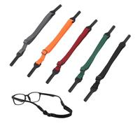 MXTIMWAN Cordons Elastiques Pour Lunettes, Sangles Lunettes Antidérapantes Réglables, Cordon à Lunettes Elastique, Sport Nautique Corde à Lunette, pour Course à Pied, Randonnée Enfant, Hommes, Femmes