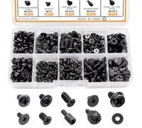 mxuteuk Lot de 400 vis pour ordinateur - Vis pour carte mère - Vis pour ordinateur portable - Vis de ventilateur - Disque dur ATX - Disque dur SSD