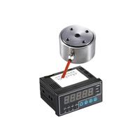 MXXDMOPD Capteur de Pesage à Cellule de Charge + indicateur d'affichage Test de Tension et de Compression Force Poids Capteur de Pression for Balance(2T with Indicator)