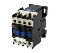 MXXDMOPD Contacteur de Puissance Moteur triphasé CJX2-1210, bornier à vis for Rail DIN 35 mm, 220 V CA