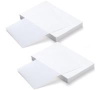 Mxxipp Lot de 100 feuilles de papier permanent pour cheveux - Résistant aux hautes températures - Pour salon de coiffure professionnel et domestique - Blanc