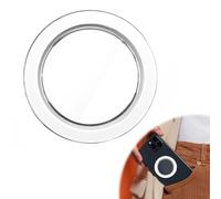 MxyVrix Base Magnétique Compatible avec PopSocket Grips pour MagSafe iPhone,Aimant Magsafe,Coque Amovible pour Kindle/Support de Téléphone,Aimant Puissant,Design Exquis,Retrait Simple,Transparent Mat