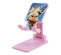 MXZERFKGLA Support de téléphone portable pliable pour bureau - Support de téléphone portable réglable - Support de téléphone portable antidérapant - Compatible avec tous les téléphones portables