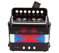 Mxzzand Accordéon pour enfant Enfants 10 touches accordéon enfants accordéon Instrument de musique jouet jeux activite Vert