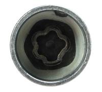 Mxzzand Douille d'écrou antivol Clé de verrouillage de roue antivol, douille d'écrou de remplacement pour série 1 3 5 auto goujon