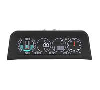 Mxzzand Écran LCD Tête Haute de Pare brise Voiture HUD , Jauge Intelligente OBD , Interface OBD Compteur Vitesse , Régime Moteur , Mesure du Kilométrage , Température L'eau , pour Tous les Véhi