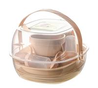 Mxzzand ensemble de couverts portables Mxzzand ensemble de vaisselle d'extérieur Ensemble de vaisselle Portable jardin cuisine