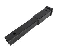 Mxzzand Rallonge de récepteur d'attelage Extension de récepteur d'attelage de 12 pouces, noir, capacité de moteur revetement