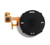 Mxzzand Roue à clic de rechange robuste facile à installer pour vidéo, pour vidéo 5Th (noir)