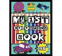 My 1st colouring book: Exploring the beautiful world of colour's for ages 2yr+ Large size (8.5 x 11) with 30+ adorable illustrations. A great creative ... for indoor play, travel, the perfect gift!