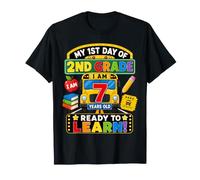 My 1st Day of 1st Grade 6 Years Old Back to School Bus T-Shirt