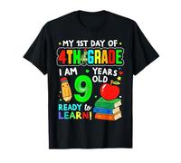 My 1st Day of 4th Grade Girls Boys First Day of Fourth Grade T-Shirt