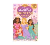 MY 5-in-1 Magical Princess World: Color, Solve, Create , Celebrate