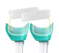 My Add On MyGelbow - Coussinets et Rembourrages pour Béquilles (2 pièces), Support Coude pour Cannes Anglaises, Coussinet Bequille, Support Canne Anglaise, Soulage les coudes, transparent