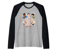 My Adventures with Superman Daily Planet Crew Manche Raglan