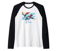 My Adventures with Superman Supergirl Manche Raglan