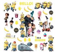 MY AGENCIES 31 stickers repositionnables Les Minions Multicolors G
